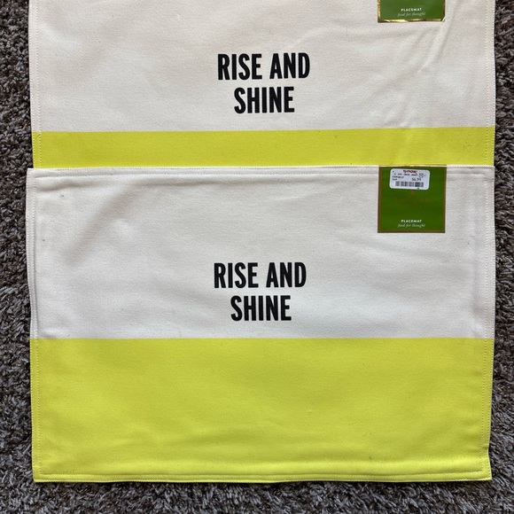 kate spade New York KitchenSet of 11 Placemats- Pink, Green, Yellow colorful - Picture 3 of 10